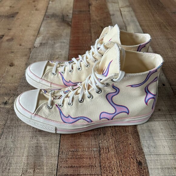 Converse Chuck Taylor All Star High Top Sneakers Size 10 Unisex Canvas Multicolo - Picture 9 of 11